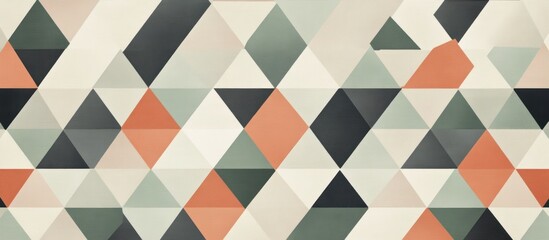 Geometric Triangular Pattern