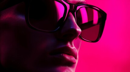 Futuristic Fashion Sunglasses AI Generative
