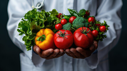 A healthcare professional examines metabolic syndrome using visual aids and tools for better understanding.