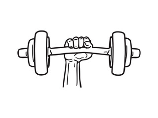 Arm Blaster vector line art