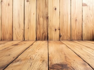 Rustic Wooden Background with Natural Textures and Warm Tones