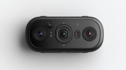 Compact multi-camera device