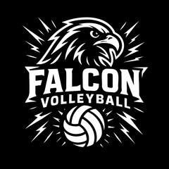 Falcon Sport Logo Animal Icon Symbol