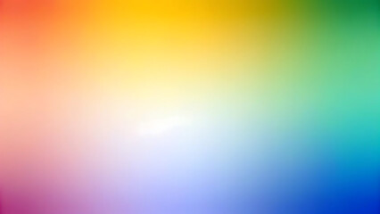 Obraz premium Vibrant rainbow gradient background soft hues
