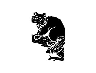 Beaver Black SVG Logo Icon – Wildlife Animal Design for Nature Branding, Forest Art, Vector Illustration, Digital Use, and Print