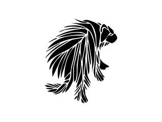 Beaver Black SVG Logo Icon – Wildlife Animal Design for Nature Branding, Forest Art, Vector Illustration, Digital Use, and Print
