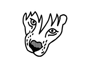 Cute Animal Faces Icon Logo Design – Fun SVG Image File for Kids, Branding, Stickers, Crafts, and Creative Projects