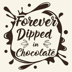 vector illustration of a coffee sign vector chocolate Tr-shirt design