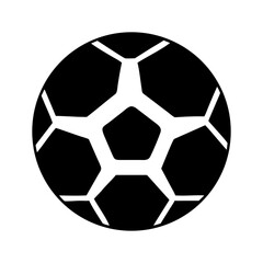 Fototapeta premium Soccer Ball Icon Representing Sports Equipment and Football Game Play