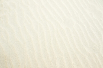 Ripples in white sand