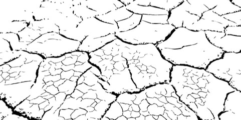  Monochrome abstract texture.Black and white pattern.Background of cracks, scuffs, chips.
