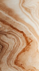 Obraz premium Abstract marble texture with warm earthy tones featuring flowing patterns and smooth contours, creating a natural and elegant design for backgrounds