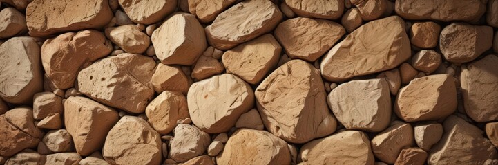 Warm beige rock wall, abstract texture  Natural earthy tones , ancient, stone, design