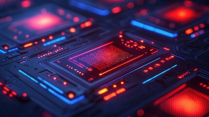 Digital identity registration process with ID cards, register identity, futuristic security