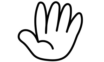 手のイラスト ベクター
