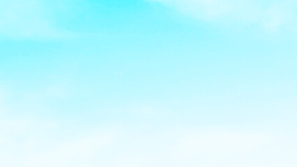 Blue sky with white fluffy cloud. Cumulus clouds background. Cloudscape morning sky. The concepts of freedom of life, never give up and positive though energy.