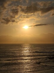 Obraz premium sunset over the sea