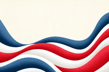 A minimalist poster design for Independence Day featuring bold tricolor elements
