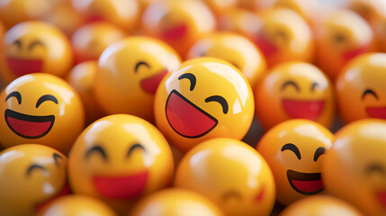 Happy Emoji Faces