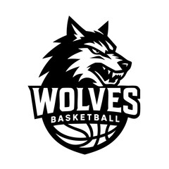 Fox Wolves Sport Logo Animal Icon Symbol