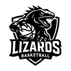 Lizard Sport Logo Animal Icon Symbol