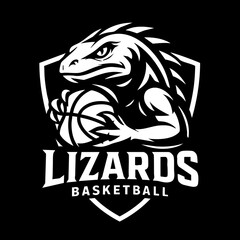 Lizard Sport Logo Animal Icon Symbol