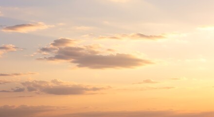 Fototapeta premium Cloud in Orange Sky