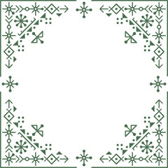 Beautiful flower art and mandala vector design