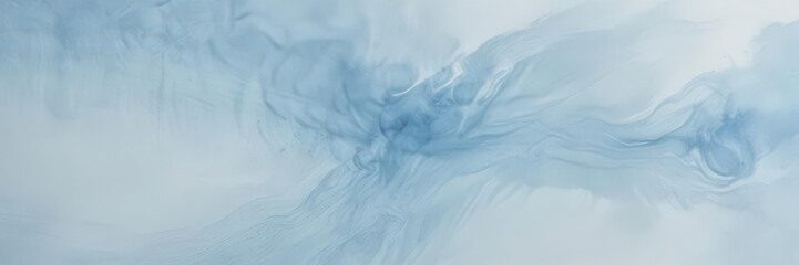 Obraz premium Subtle light blue watercolor texture, soft brushstrokes mimic gentle currents , photography, dreamy