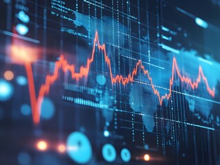 a chart comparing bull and bear markets with icons and stats