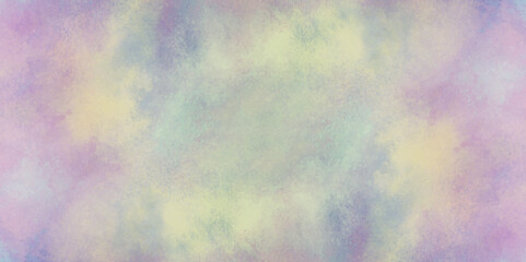 Abstract smooth pastel light pink wet effect hand drawn canvas aquarelle background, watercolor paper textured illustration, abstract aquarelle emerald backdrop and horizontal template.
