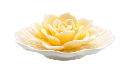 Beautiful Butterflower Porcelain Art