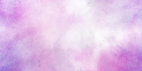 Abstract smooth pastel light pink wet effect hand drawn canvas aquarelle background, watercolor paper textured illustration, abstract aquarelle emerald backdrop and horizontal template.