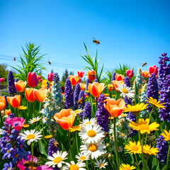 A Garden Plant Paradise Full of Life and Nature