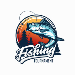 fishing logo adventure