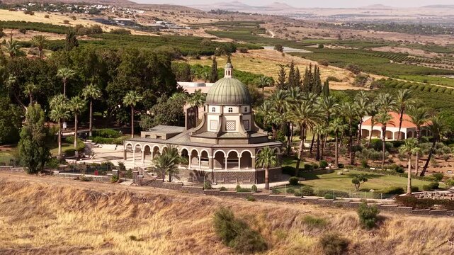 The Church of the Beatitudes Tiberias Israel