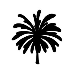 Obraz premium Firework celebration burst vector illustration