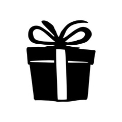 Gift box present package vector illustration