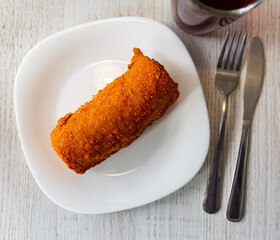 Meat croquettes - Polish traditional dish. High quality photo