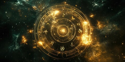 Cosmic Zodiacal Wheel
