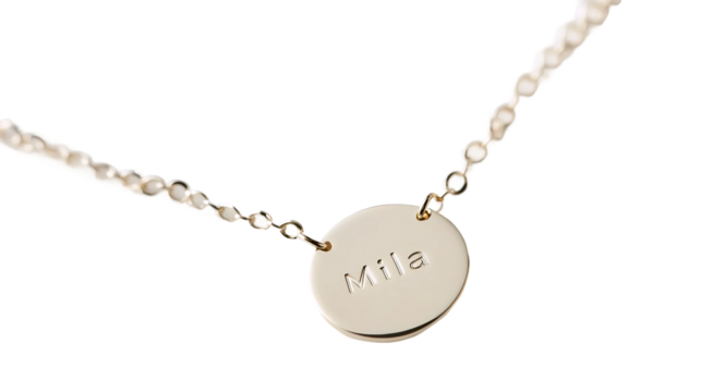 Delicate Gold Name Necklace