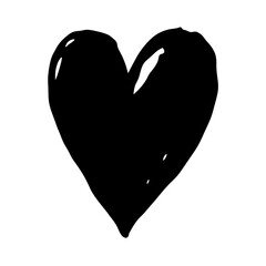 Heart love symbol vector illustration