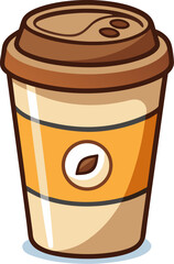 coffee cup vector illustration