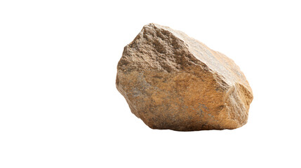 Obraz premium a rock sitting on top of a white surface