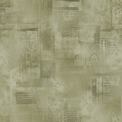 Bold abstract vector pattern with repeating shapes in vibrant colors, perfect for digital use and prints