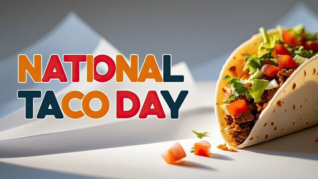 Delicious Soft Taco Featured for National Taco Day Celebration