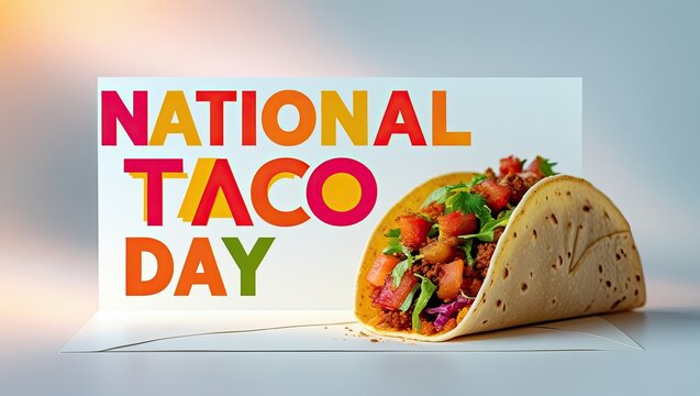 Delicious Soft Taco Featured for National Taco Day Celebration