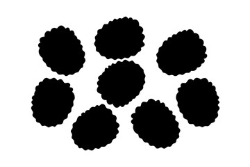 Ornate Stack Outline Illustration vector illustration