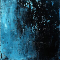 High Resolution Cyan Grunge Texture Background for Creative Projects