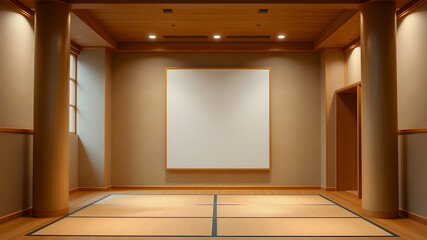 Tranquil Zen Interior A Serene Space for Meditation and Mindfulness